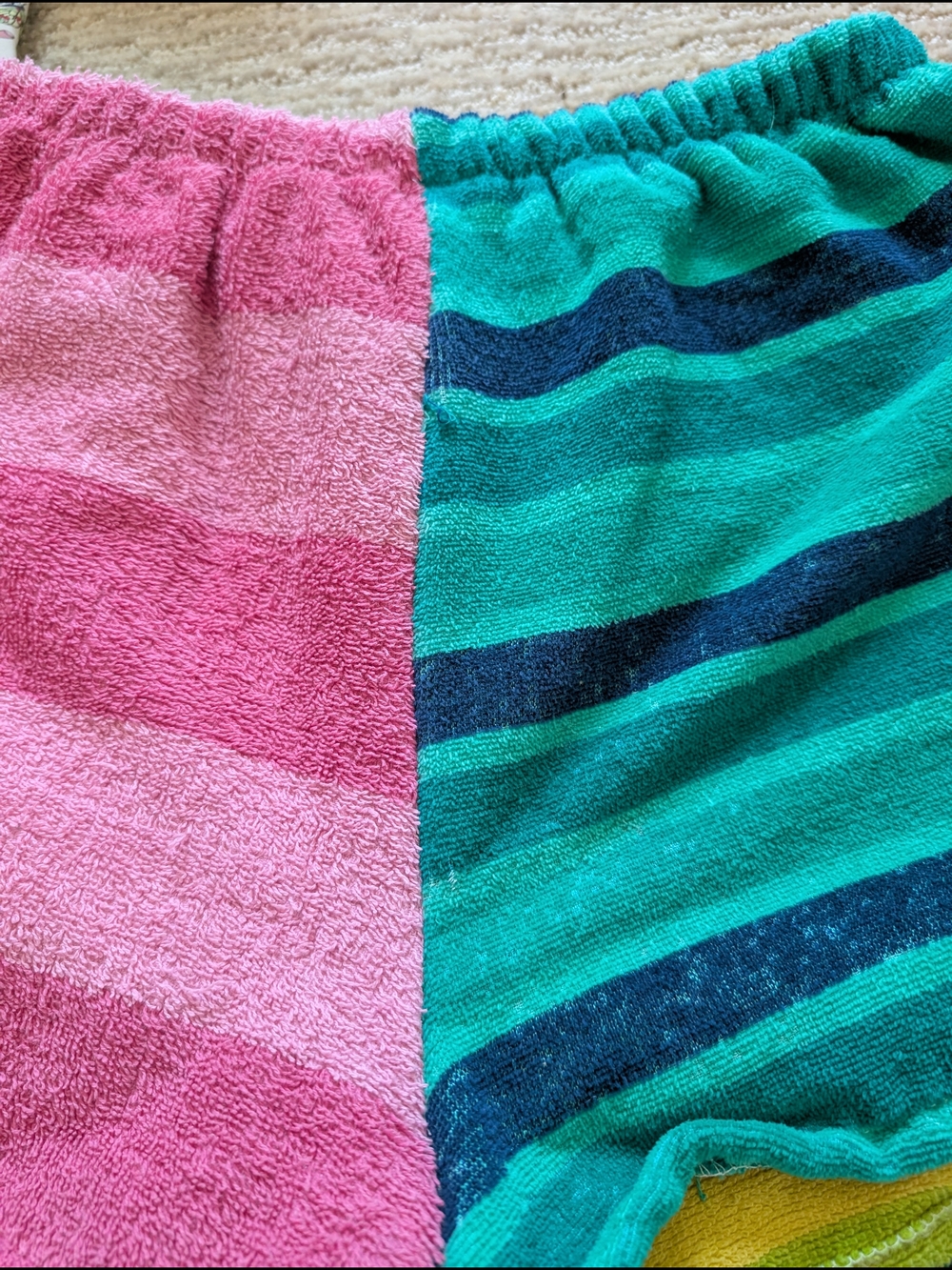 Women's Terry Cloth Recycled Beach Towels Brand New With Tags - Picture 2 of 10